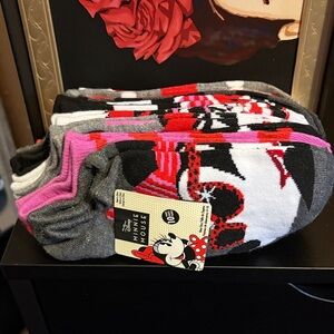 Disney Minnie Mouse Colorful Socks Set